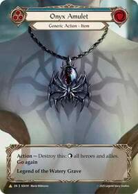 Onyx Amulet (Treasure) - High Seas - Flesh and Blood TCG card