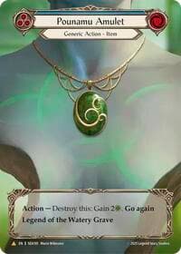Pounamu Amulet (Treasure) - High Seas - Flesh and Blood TCG card