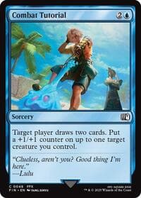 Combat Tutorial - FINAL FANTASY - Magic: The Gathering card