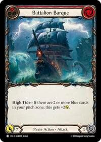 Battalion Barque (Red) - Armory Deck: Gravy Bones - Flesh and Blood TCG card