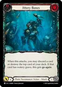 Jittery Bones (Red) - Armory Deck: Gravy Bones - Flesh and Blood TCG card