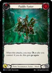 Paddle Faster (CC Tag) - Armory Deck: Gravy Bones - Flesh and Blood TCG card