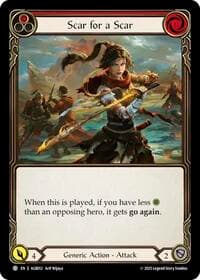 Scar for a Scar (Red) - Armory Deck: Gravy Bones - Flesh and Blood TCG card