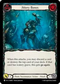 Jittery Bones (Blue) - Armory Deck: Gravy Bones - Flesh and Blood TCG card
