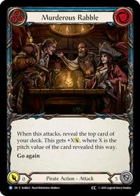Murderous Rabble (CC Tag) - Armory Deck: Gravy Bones - Flesh and Blood TCG card