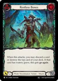 Restless Bones (Blue) (CC Tag) - Armory Deck: Gravy Bones - Flesh and Blood TCG card