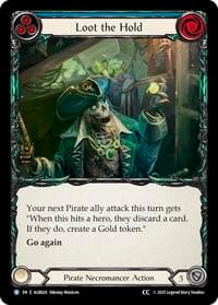 Loot the Hold (CC Tag) - Armory Deck: Gravy Bones - Flesh and Blood TCG card
