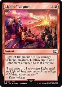 Light of Judgment - FINAL FANTASY - Magic: The Gathering card