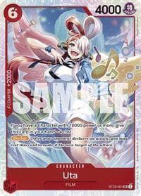 Uta - ST-23: Starter Deck 23 RED Shanks - One Piece Card Game card
