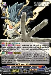 "Fate-Defying" Rewinder, Chrono - DZ-SS05: CoroCoro Start Deck Pack - Cardfight Vanguard card