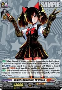 VERSE=XX66666, JK Black - DZ-SS05: CoroCoro Start Deck Pack - Cardfight Vanguard card