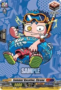 Summer Vacation, Chrono - DZ-SS05: CoroCoro Start Deck Pack - Cardfight Vanguard card