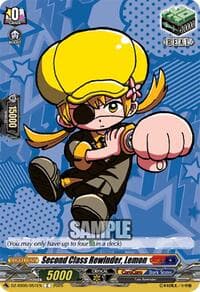 Second Class Rewinder, Lemon - DZ-SS05: CoroCoro Start Deck Pack - Cardfight Vanguard card