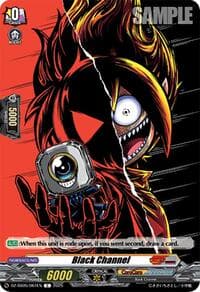 Black Channel - DZ-SS05: CoroCoro Start Deck Pack - Cardfight Vanguard card