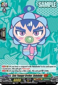 Cute Younger Brother, Bebebebe - DZ-SS05: CoroCoro Start Deck Pack - Cardfight Vanguard card