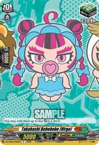Takahashi Bebebebe (Virgo) - DZ-SS05: CoroCoro Start Deck Pack - Cardfight Vanguard card