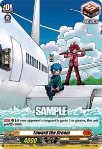 Toward the Dream (B) - DZ-SS05: CoroCoro Start Deck Pack - Cardfight Vanguard card