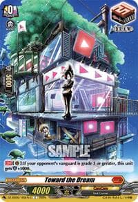 Toward the Dream (C) - DZ-SS05: CoroCoro Start Deck Pack - Cardfight Vanguard card