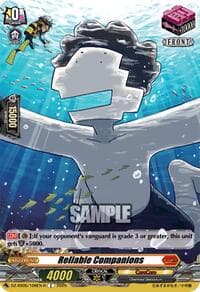Reliable Companions (D) - DZ-SS05: CoroCoro Start Deck Pack - Cardfight Vanguard card