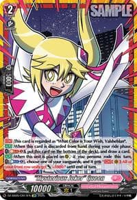 "Mysterious Joker" Queen (CR) - DZ-SS05: CoroCoro Start Deck Pack - Cardfight Vanguard card