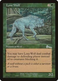 Lone Wolf - Urza's Legacy - Magic: The Gathering card