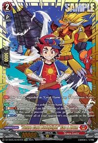 "Future Card Buddyfight" Gao & Drum (GCR) - DZ-SS05: CoroCoro Start Deck Pack - Cardfight Vanguard card