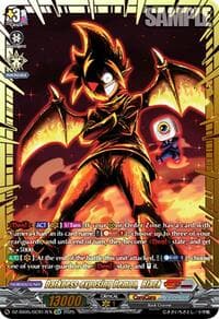 Darkness-exposing Demon, Black (GCR) - DZ-SS05: CoroCoro Start Deck Pack - Cardfight Vanguard card