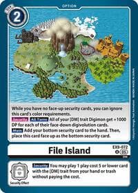 File Island - Versus Monsters - Digimon Card Game card