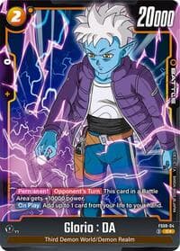 Glorio : DA (Bonus Pack Alternate Art) - Starter Deck 8: Vegeta (Mini) Super Saiyan 3 - Dragon Ball Super: Fusion World card
