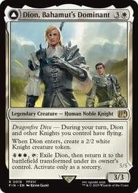 Dion, Bahamut's Dominant - FINAL FANTASY - Magic: The Gathering card