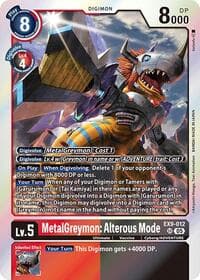 MetalGreymon: Alterous Mode - Versus Monsters - Digimon Card Game card