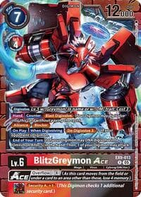 BlitzGreymon ACE - Versus Monsters - Digimon Card Game card