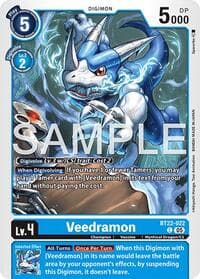 Veedramon - Cyber Eden - Digimon Card Game card