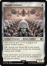 Magitek Infantry - FINAL FANTASY - Magic: The Gathering card