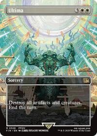 Ultima (Borderless) - FINAL FANTASY - Magic: The Gathering card