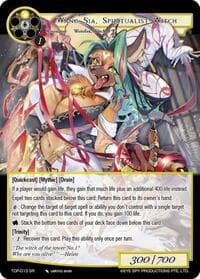 Wang Sia, Spiritualist Witch (Full Art) - Ten Oaths of Protopaterpolis' War - Force of Will card
