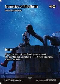 Memories of Nibelheim - Stroke of Midnight (Showcase) - FINAL FANTASY: Through the Ages - Magic: The Gathering card