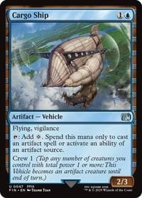 Cargo Ship - FINAL FANTASY - Magic: The Gathering card