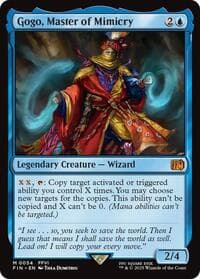 Gogo, Master of Mimicry - FINAL FANTASY - Magic: The Gathering card