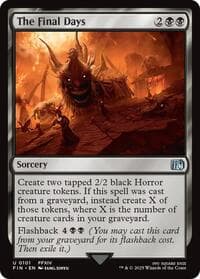 The Final Days - FINAL FANTASY - Magic: The Gathering card