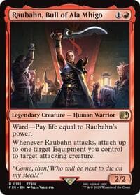 Raubahn, Bull of Ala Mhigo - FINAL FANTASY - Magic: The Gathering card