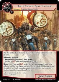 Biker Gang's Road Captain - Ten Oaths of Protopaterpolis' War - Force of Will card