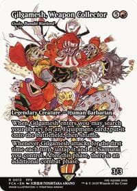 Gilgamesh, Weapon Collector - Godo, Bandit Warlord (Showcase) - FINAL FANTASY: Through the Ages - Magic: The Gathering card