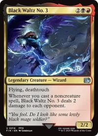 Black Waltz No. 3 - FINAL FANTASY - Magic: The Gathering card