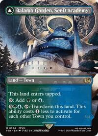 Balamb Garden, SeeD Academy (Borderless) - FINAL FANTASY - Magic: The Gathering card