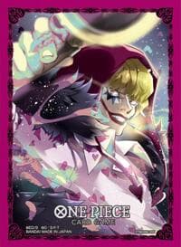 One Piece Card Game Official Sleeves: Assortment 11 - Donquixote Rosinante (70-Pack) - Bandai Card Sleeves - Card Sleeves card