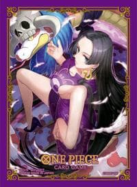 One Piece Card Game Official Sleeves: Assortment 11 - Boa Hancock (70-Pack) - Bandai Card Sleeves - Card Sleeves card