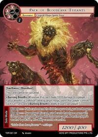Pack of Bloodlava Tyrants - Ten Oaths of Protopaterpolis' War - Force of Will card