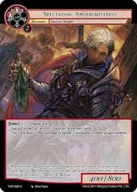 Spectating Swordmistress - Ten Oaths of Protopaterpolis' War - Force of Will card