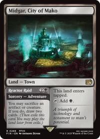Midgar, City of Mako - FINAL FANTASY - Magic: The Gathering card